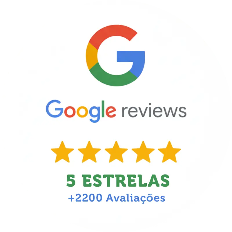 Avaliação 5 estrelas no Google - Universo Narrado